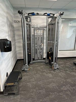 Great weight machine in the gym.