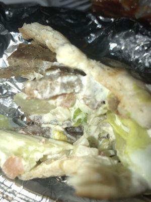 Long piece of hair in my gyro