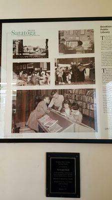 These are pics of the library in the 1960's.