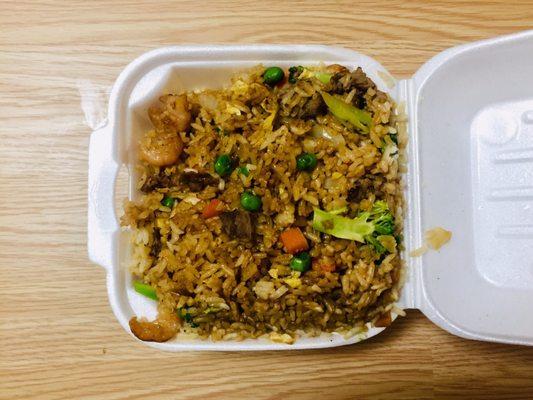 House Fried Rice (chicken, beef, shrimp)