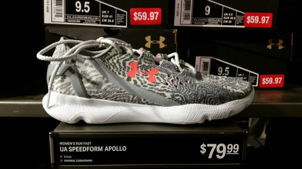 Let's make more high top options Under Armour.