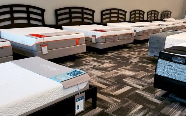 Shop our large selection of Tempur-Pedic mattresses!