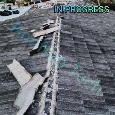 New metal and flat roof in Hollywood, Florida