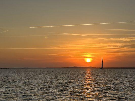 Stunning Sunset on the Sound