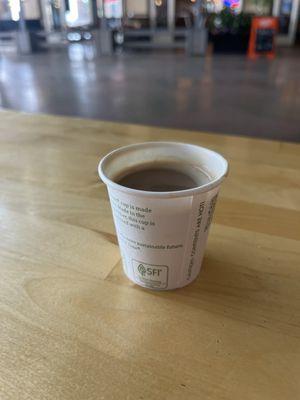 This is not a single shot of espresso