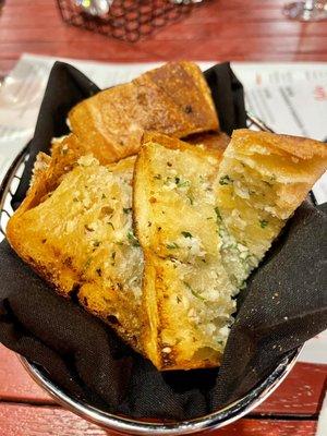 "Very" garlic bread