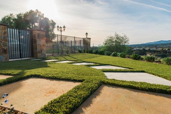 Beverly Hills Turf Installation