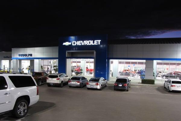 Rudolph Chevrolet at night