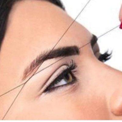 Eyebrows threading