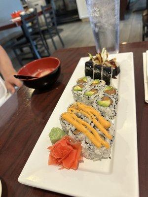 Three Any 3 Rolls Lunch Special