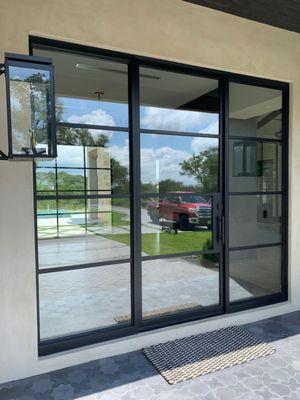 Infinity 4-lite Iron Door with Sidelites