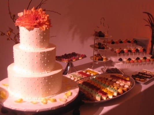 Wedding Dessert Buffet and Cake