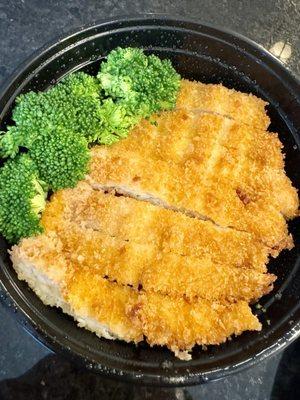 Chicken katsu Chicken Katsu Rice Bowl