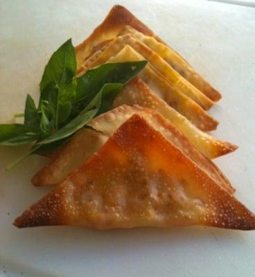 Crispy Baked Wontons