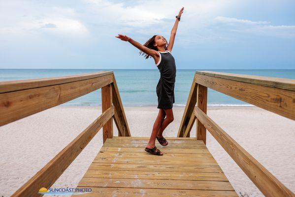 Beach photo shoot