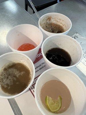 Drink samples