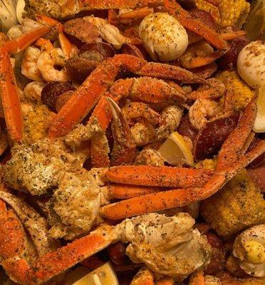 Cajun Seafood Low Country Boil