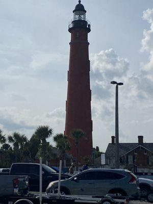 Ponce Lighthouse at Ponce Inlet Park.