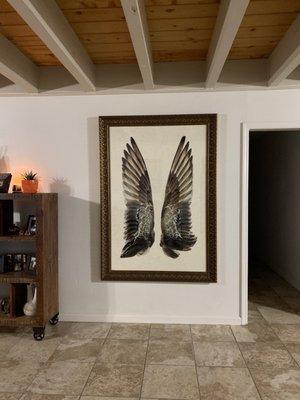 Framed Duck wings