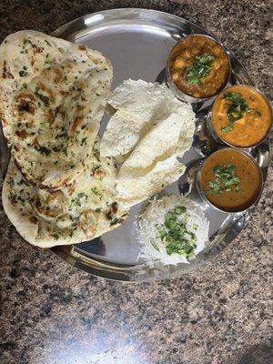 Punjabi thali