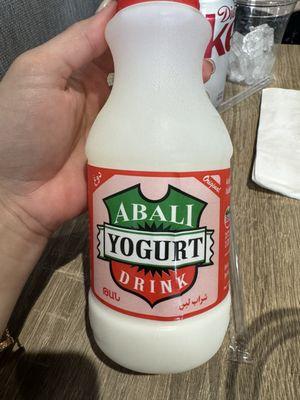 Salty yogurt