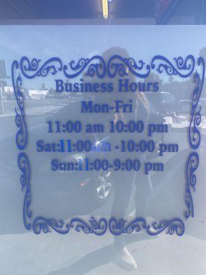 Business Hours