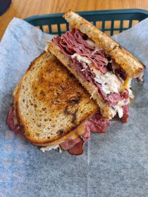 Grilled Pastrami on Rye