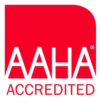 All About Animals Veterinary Services is accredited by the American Animal Hospital Association