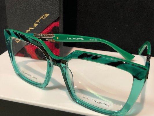 La Matta - Italian eyewear - bold unique colors. Unleash your animal spiri