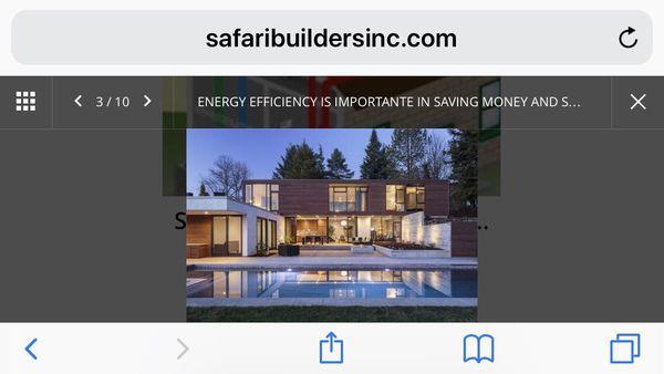 Energy Efficient home