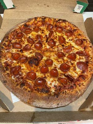 I can't resist the old world pepperoni