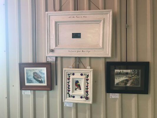 CLAG artists display