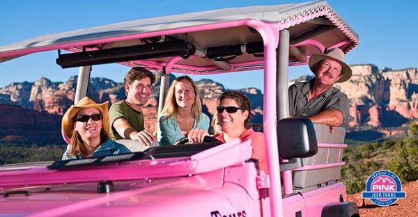 Pink Jeep Tours' excursions are led by expert local guides.