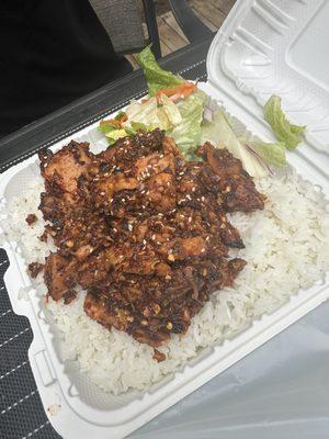 2. Spicy Chicken Teriyaki