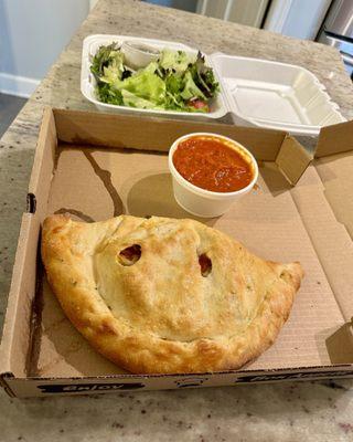 Calzone - it's huge!!