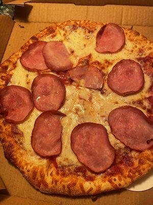 They couldn't slice the pizza or cut up the ham.