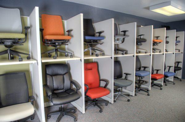 We offer a 'Try Before You Buy' program for office chairs. Visit our website for more details!