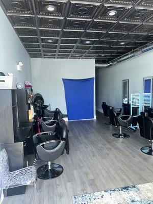 Front end of salon