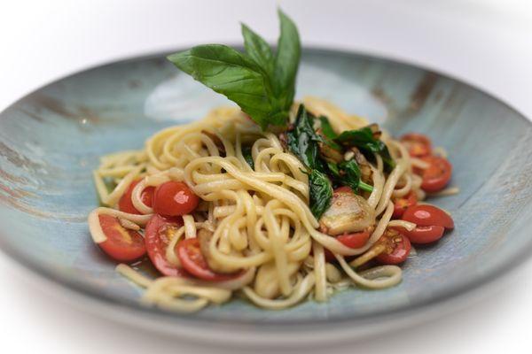 Homemade Linguini Provencal