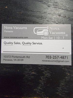 Nova Vacuums