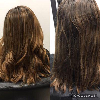 Full head balayage