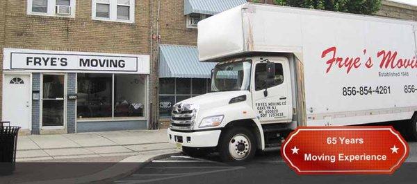 Our truck in front of the office on 202 W. Clinton Ave. Oaklyn, NJ 08107