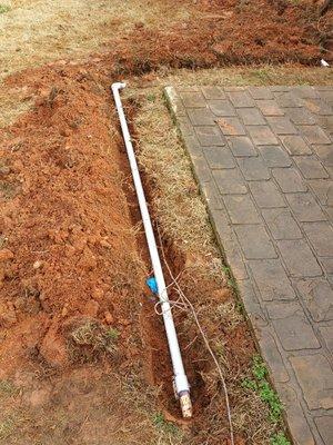 Irrigation repairs