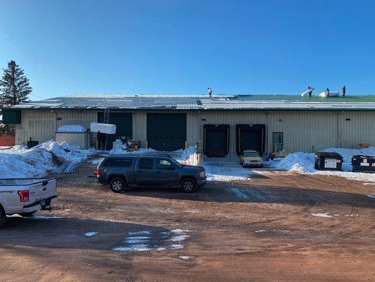 Commercial roof replacement Duluth MN