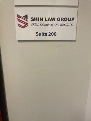 SHIN LAW GROUP!!!