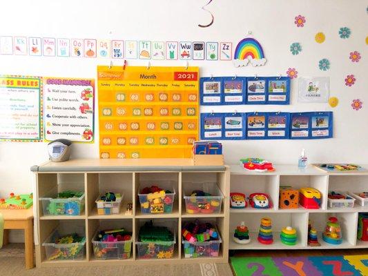 Classroom (Circle time & Play area)