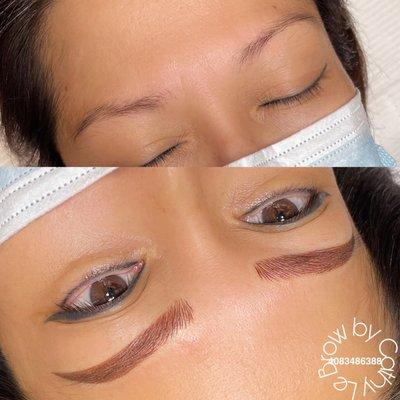 Microblading and shading/ combo brows