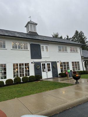 Store front (it was raining).