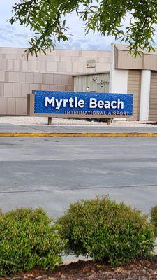 Arriving at Myrtle Beach international airport