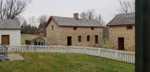 Fanciest slave quarters ever because the mistress of the estate wanted it to look like an old French village